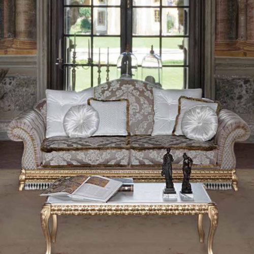 ALVL Emily Con Frangia sofa 3 seater