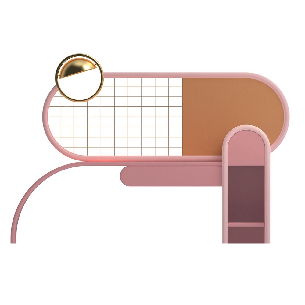 BUBBLE GUM DESK 01